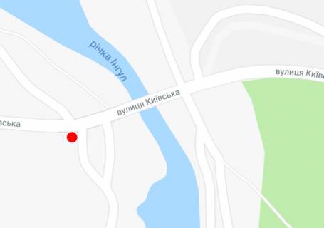Билборд A в Кропивницкий (Кировоград), 3х6  вул. Київська схема