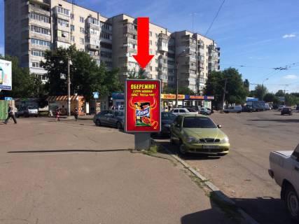 Сiтiлайт  у Черкасах, 1.8x1.2  Шевченка бул. / 700-річчя Черкас пл., біля супермаркету "Сільпо", із центру Фото 1