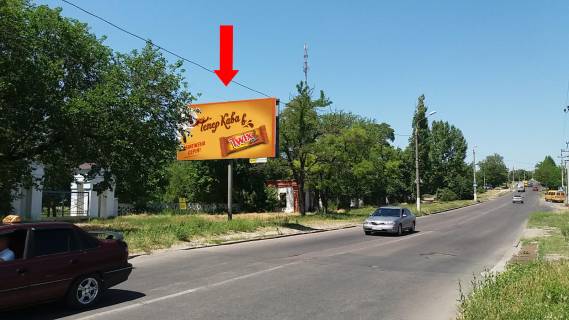 Билборд  в Николаеве, 3x6  Богоявленський пр. (кол. Жовтневий пр.) / Торгова вул., біля парку "Молодіжний", в центр фото 1