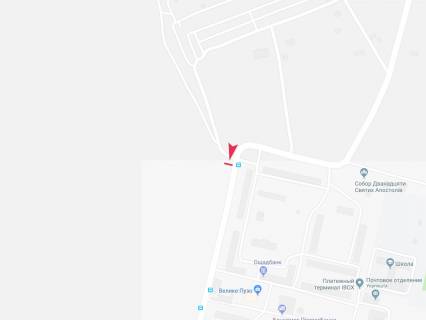 Билборд A в Мелиоративном, 3x6  смт Меліоративне, в'їзд зі Знаменівки схема