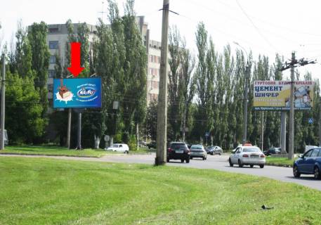Билборд A в Черкассах, 3x6  30-річчя Перемоги вул. / Теліги вул. (кол. Конєва вул.), в бік Смілянської вул., роздільник фото 1