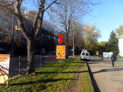 Ситилайт  в Ровно, 1.8x1.2  Чорновола вул., 39 / вул. Олекси Новака (Приходька)., в центр фото 1