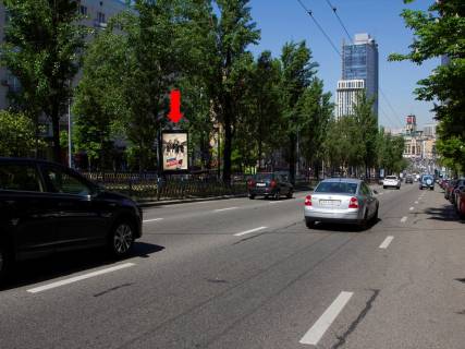 Ситискролл A в Киеве, 1.8x1.2  Українки бул., 3, на світлофорі, в сторону вул. Хрещатик фото 1