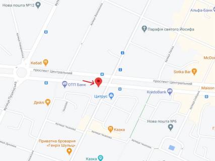 Ситилайт A в Николаеве Центральний просп. (Леніна просп.), 23 - Захисників Миколаєва вул. (Декабристів)  схема