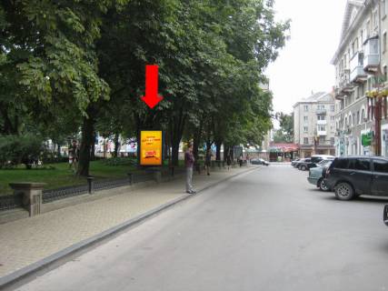 Ситилайт  в Тернополе, 1.8x1.2  Шевченка бул., біля ПУМБу фото 1