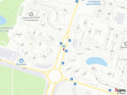 Билборд B в Киеве Гонгадзе пр., 3, в сторону Свободи пр. схема