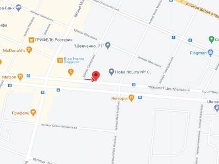 Сiтiлайт B у Миколаєві Центральний просп. (Леніна просп.)., 84 схема