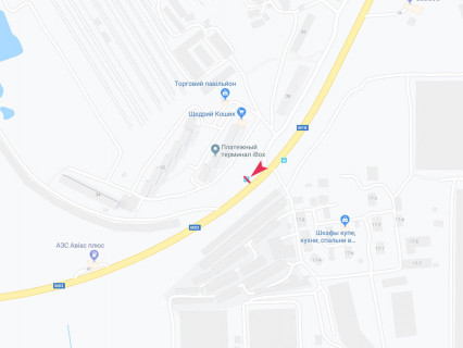 Сiтiлайт A у Харкові, 1.8x1.2  Мереф'янське шосе, 30, зупинка "Мереф'янське шосе", з центру схема