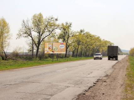 Билборд B в Опошне, 3x6  смт Опішня, АЗС ТАТ Нафта, виїзд у бік Диканька фото 1