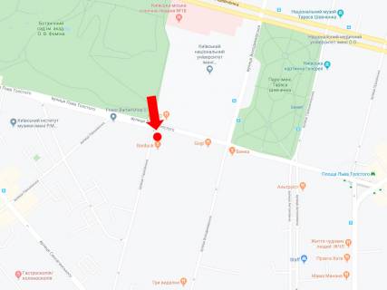 Ситилайт  в Киеве, 1.8x1.2  Тарасівська вул. - Гетьмана Павла Скоропадського вул. (Льва Толстого), на світлофорі, в сторону вул. Саксаганського фото 1