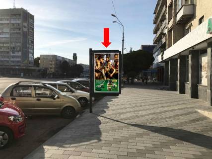 Ситилайт A в Житомире, 1.8x1.2  Соборна пл., 3, біля центру обслуговування абонентів МТС фото 1