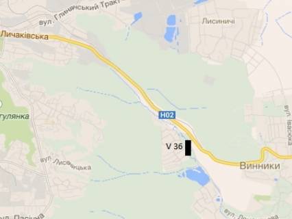 Білборд, Бігборд (Борд)  B у Львові, 3x6  Траса Львів-Тернопіль, с. Винники, виїзд до Львова, біля озера Фото 1