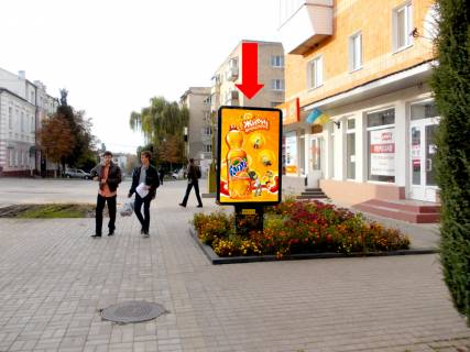 Ситилайт  в Сумах, 1.8x1.2  Сурогінський пров. (9-го Травня пров.), 4 / Воскресенська вул. (кол. Фрунзе вул.), біля магазину "Мобілочка" фото 1