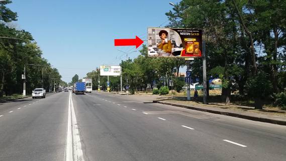 Билборд A в Николаеве, 3x6  Героїв Сталінграду пр., 9Д, біля супермаркету "Metro", АЗС "Formula", з центру фото 1