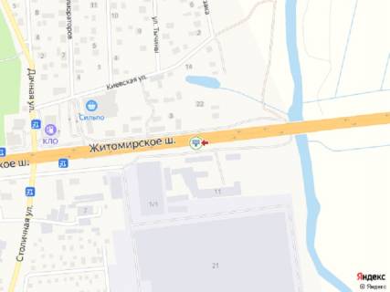Билборд B в Стоянке, 6x3  Житомирське шосе , в напрямку  з м.Київ  , перед с.Стоянка схема