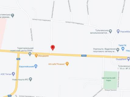 Видеоборд A у Тульчині Леонтовича вул., 96а, аптека "Конекс", прайс за ролик 10 сек 1 вихід/5 хвилин, на двосторонньому екрані, від 144 виходів на день. Розрахунок для інших параметрів трансляції уточнюйте у менеджера. - 301562 схема