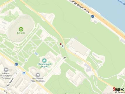 Ситилайт A в Киеве Паркова дор., навпроти КВЦ Парковий, з центру схема