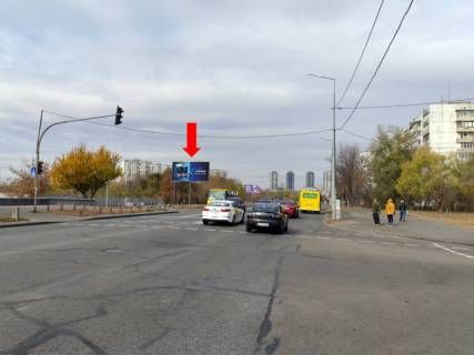 Билборд  в Киеве, 3x6  Райдужна вул., 21 - вул. Микитенко, до вул. Кибальчича фото 1