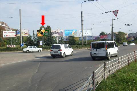 Білборд, Бігборд (Борд)  A у Тернополі, 3x6  Злуки пр. / Коновальця вул., біля АЗС "Укрнафта", в центр Фото 1