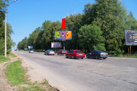 Билборд  в Ивано-Франковске, 3x6  Калуське шосе / Галицька вул., біля радіозаводу "Карпати" фото 1