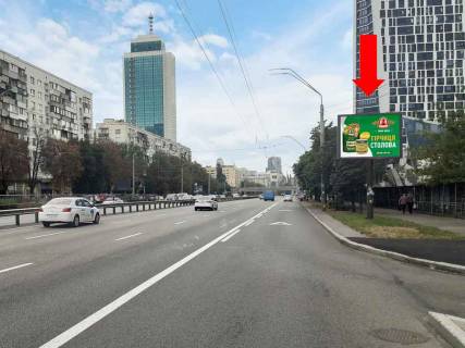Видеоборд A в Киеве, 2.3x3.14  Берестейський пр. (колиш. пр. Перемоги), 13 - вул. Шолуденка, 100 м. до центрального ЗАГСу, в бік Повітрофлотського мосту, до центру - 250125 фото 1