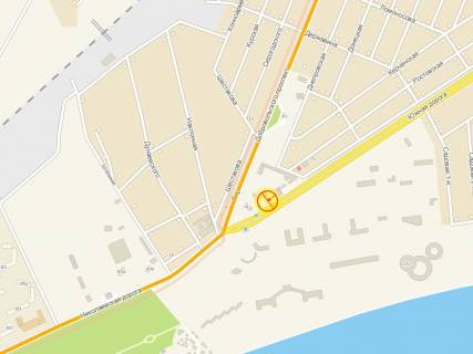 Билборд + в Одессе, 3x6  Південна дорога, 1, в центр, лівий схема