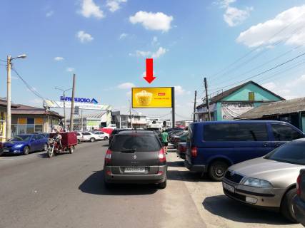 Билборд A в Харькове, 3x6  Тюрінская вул., 148, ринок "Барабашово", до пр. Павлова фото 1