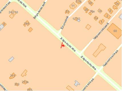 Билборд B в Киеве Харківське шосе, 177, навпроти, в сторону Дарницької пл. схема