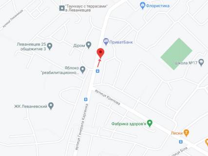 Ситилайт A в Николаеве Генерала Олекси Алмазова вул. (Генерала Карпенка) ., 43А - Євгенія Логінова вул. (Крилова)  схема