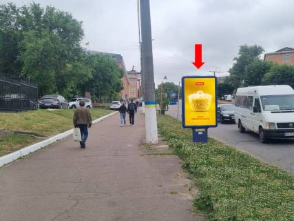 Ситилайт B в Кропивницкий (Кировоград), 1.8x1.2  Соборна вул. ( 50 років Жовтня). - проспект Європейський (Велика Пермська), від центру фото 1