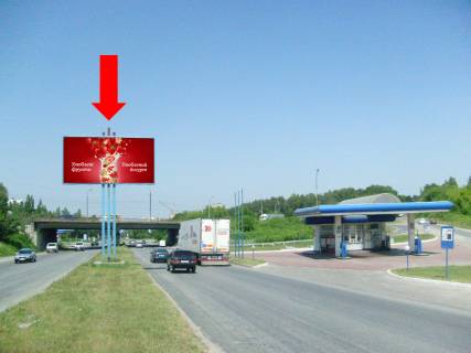 Билборд  в Тернополе, 3x6  Будного вул. / Микулинецька вул., біля АЗС "Укр-Петроль", роздільник фото 1