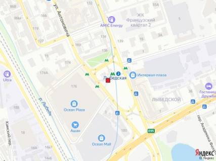 Нестандарт A у Києві Либідська площа (Дзержинського пл.)., кільце, зупинка "ст. м. Либідська", монтаж+демонтаж оплачується окремо. Вартість уточнюйте у менеджера. схема