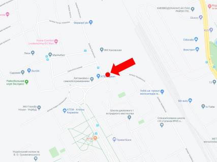 Білборд, Бігборд (Борд)   у Києві, 3x6  Пантелеймона Куліша (Челябінська) вул. / Каховська вул., в бік Куліша пл. (кол. Луначарського пл.) схема
