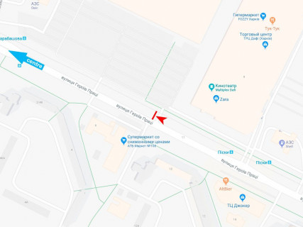 Prismatron, Prism A in Kharkiv, 3x6  Нескорених (кол. Героїв Праці) вул., 7, (3), Караван, в центр - 667228 scheme