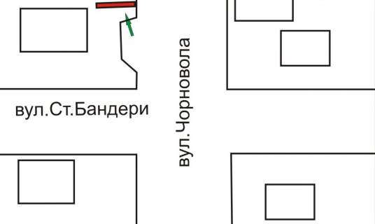 Prismatron, Prism  in Rivne, 3x6  Cornovola st. - Banderi st. - 428705 scheme