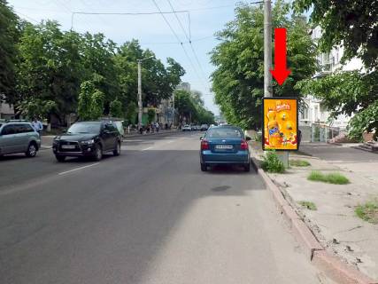 Ситилайт A в Кропивницкий (Кировоград), 1.8x1.2  В. Перспективна вул. (кол. Маркса вул.), 10, біля магазину "Music Brand" фото 1