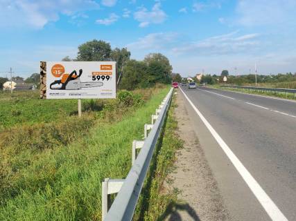 Билборд B в Поріччя, 3x6  смт Великий Любінь, з боку Самбора фото 1