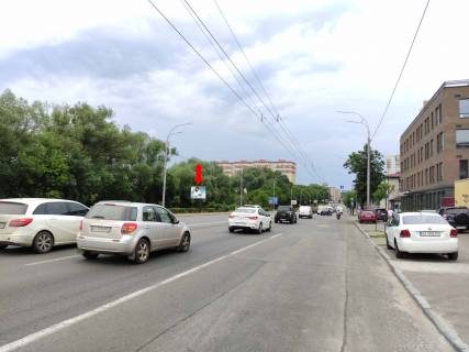 Билборд  в Киеве, 2.3x3.14  Лобановського пр. (колиш. Червонозоряний пр.), 124 навпроти, в сторону Деміївської пл. (колиш. Московська пл.) фото 1