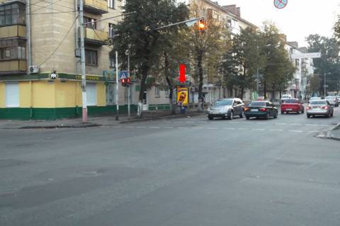 Сiтiлайт B у Житомирі, 1.8x1.2  Київська вул., 86 / Мазепи вул. (кол. Мануїльського вул.), на світлофорі Фото 1