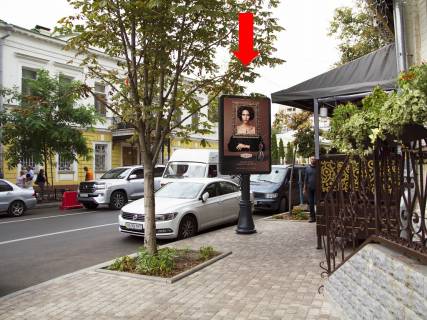 Ситилайт B в Киеве, 1.8x1.2  Ярославів Вал вул., 8, в сторону Львівської пл. фото 1