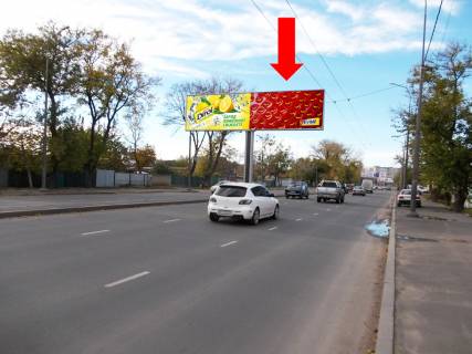 Билборд  в Одессе, 3x6  Ріхтера вул. (кол. Щорса вул.), 99, роздільник, в бік аеропорту, права фото 1