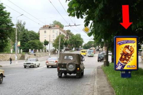 Ситилайт  в Тернополе, 1.8x1.2  Руська вул. / Драгоманова вул., біля парку "Сопільче (Топільче)", дамба фото 1
