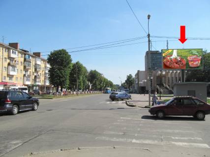 Билборд A в Виннице, 3x6  Замостянська вул. (кол. 50-річчя Перемоги вул.) / Острозького вул., біля РАЦСу фото 1