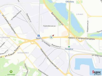 Скроллер B в Киеве Бандеры пр. (бывш. Московский пр.), 8 - 296880 схема