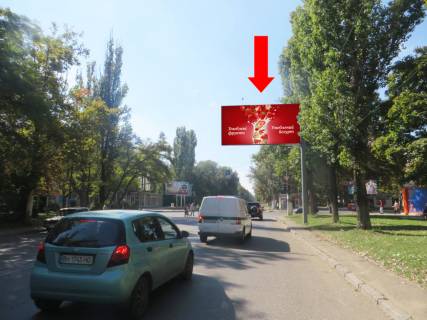 Билборд  в Одессе, 3x6  Гайдара вул., 30 / Петрова вул., біля супермаркету "Єва", в бік Інглезі вул. (кол. 25-ї Чапаївської дивізії вул.) фото 1