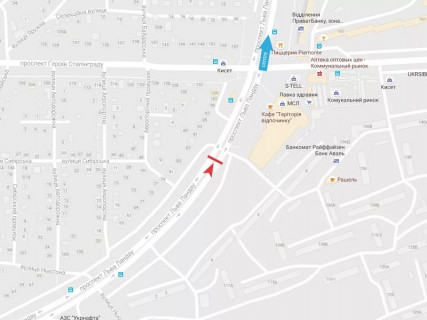 Призматрон, Призма A у Харкові, 3x6  просп. Льва Ландау (50-річчя СРСР)., 91, в центр - 666378 схема