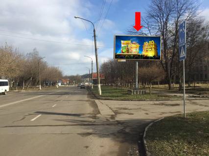 Білборд, Бігборд (Борд)  A у Калуші, 3x6  Пушкіна вул., біля інженерного корпусу, супермаркету "Фаворит" Фото 1