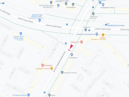 Билборд B в Харькове, 3x6  Гвардійців-Широнінців вул., 44, (2) схема