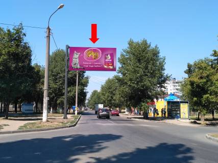 Билборд  в Харькове, 3x6  Василя Стуса вул. (Механізаторська). / Тракторобудівників пр., 67, в бік Павлова вул. фото 1