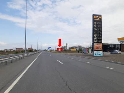 Билборд A в Чопе, 3x6  с. Соломоново, Європейська вул., 16, АЗК "БРСМ-Нафта", в'їзд в Ужгород, зі сторони Угорщини фото 1
